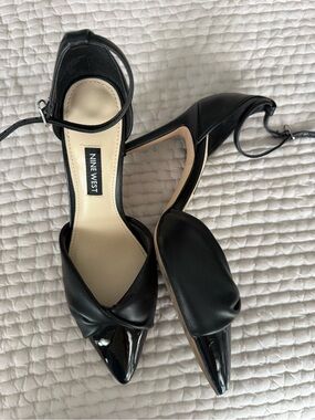 Nine West Ankle Strap Heels Size 6.5